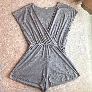 Grey Romper- Urban Outfitters